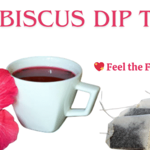 hibiscus dip tea bag – herbal wellness infusion