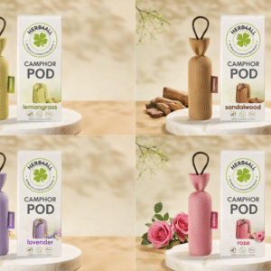 Karpoora Pods – Pure Organic Camphor Fragrance Pods | Karpooram | Karpura | Kapur | 4 Variants